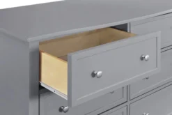 Davinci Kalani 6-Drawer Double Wide Dresser -Children's Products M5529G White Background 03 89799.1538673261