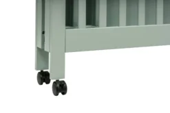 Babyletto Origami Mini Crib -Children's Products M6698LS White Background 04 14529.1667780540