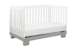 Babyletto Modo 3-in-1 Convertible Crib W/ Toddler Kit 6 Babyletto Modo 3-in-1 Convertible Crib W/ Toddler Kit -Children's Products M6701GW White Background 05 50292.1607289452