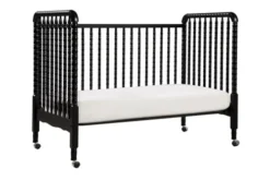 Davinci Jenny Lind 3-in-1 Convertible Crib -Children's Products M7391E White Background 04 16744.1597546174