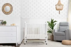 Davinci Jenny Lind 3-in-1 Convertible Mini Crib -Children's Products M7398W Lifestyle 04 47946.1627762897