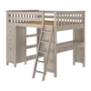 Jackpot! All-In-One Full Study & Storage High Loft Bed