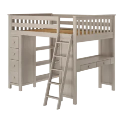 Jackpot! All-In-One Full Study & Storage High Loft Bed