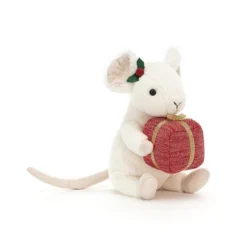 Jellycat Merry Mouse Present Plush