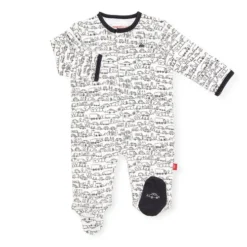 Magnetic Me Going Places Organic Cotton Magnetic Footie