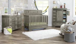Westwood Foundry Flat Convertible Crib -Children's Products MainRoomCrib T3 4 02689.1575157379