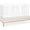 Nursery Works Luma Crib, Clear Acrylic & Rose Gold