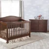 Pali Napoli Arch Top 2 Piece Nursery Set - Forever Crib + Double Dresser