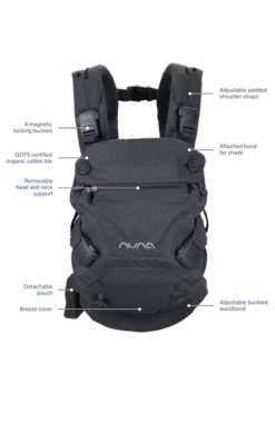 Nuna CUDL Clik Baby Carrier -Children's Products Nuna CUDLclik Denim Features US 85046.1669746413
