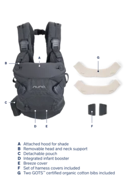 Nuna CUDL Clik Baby Carrier -Children's Products Nuna CUDLclik Denim Includes US 14442.1669746409