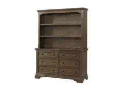 Westwood Olivia Bookcase/Hutch -Children's Products OL HU 2203CB RSW Hutch On Dresser Silo1 07303.1576360587