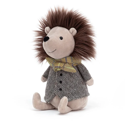 Jellycat Riverside Rambler Hedgehog Plush 2 Jellycat Riverside Rambler Hedgehog Plush - Image 2