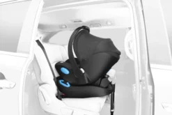 Clek Liing Infant Car Seat -Children's Products Recline Position 1 Canopy half way 0247 11876.1626201584