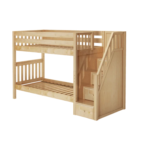 Maxtrix Kids STELLAR Twin Medium Staircase Bunk Bed 2 Maxtrix Kids STELLAR Twin Medium Staircase Bunk Bed - Image 2