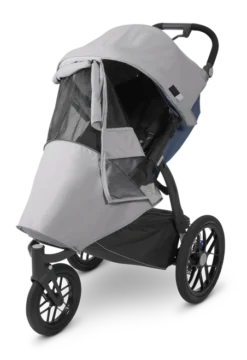 UPPAbaby RIDGE Sun And Bug Shield -Children's Products SunBugShield onRIDGE21 WindowOpen UnZip 63116.1641499854