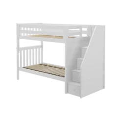 Jackpot Kids Sunderland Twin Staircase Bunk Bed