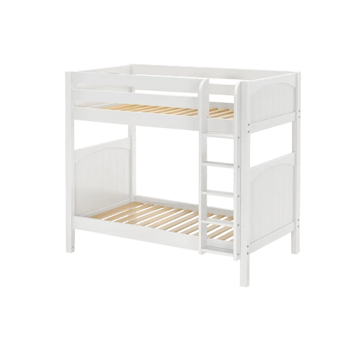 Maxtrix Kids TALL Twin High Bunk Bed W/ Straight Ladder 2 Maxtrix Kids TALL Twin High Bunk Bed W/ Straight Ladder - Image 2