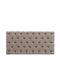 Romina Furniture Antonio Tufted Headboard Panel -Children's Products TUF5000BGE 04152.1529472333