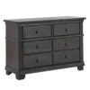 Pali Potenza Double Dresser, Distressed Granite
