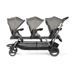 Peg Perego Triplette Piroet Stroller Seat, City Grey -Children's Products Triplette Side Citygrey 44114.1664836178