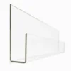 Ubabub Booksee Clear Acrylic Wall Bookshelf Set