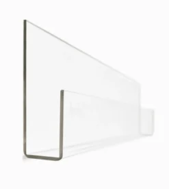 Ubabub Booksee Clear Acrylic Wall Bookshelf Set