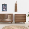 Ubabub Nifty Timber 2 Piece Nursery Set, Walnut
