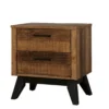Westwood Urban Rustic Nightstand, Brushed Wheat