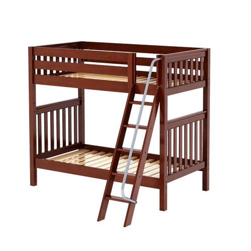Maxtrix Kids VENTI Twin High Bunk Bed W/ Angled Ladder 2 Maxtrix Kids VENTI Twin High Bunk Bed W/ Angled Ladder - Image 2