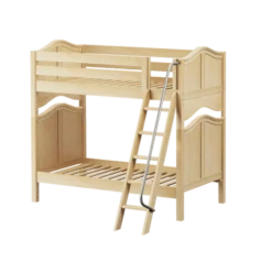Maxtrix Kids VENTI Twin High Bunk Bed W/ Angled Ladder