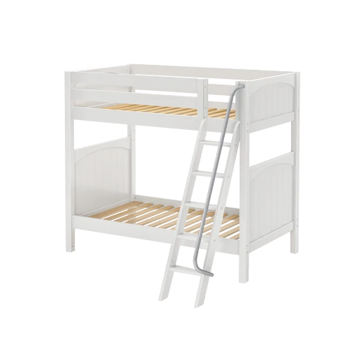 Maxtrix Kids VENTI Twin High Bunk Bed W/ Angled Ladder 5 Maxtrix Kids VENTI Twin High Bunk Bed W/ Angled Ladder - Image 5