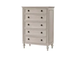Westwood Viola 5 Drawer Chest, Lace