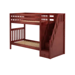 Maxtrix Kids WOPPER Twin High Staircase Bunk Bed 7 Maxtrix Kids WOPPER Twin High Staircase Bunk Bed -Children's Products WOPPER CS LEFT 12108.1569104911