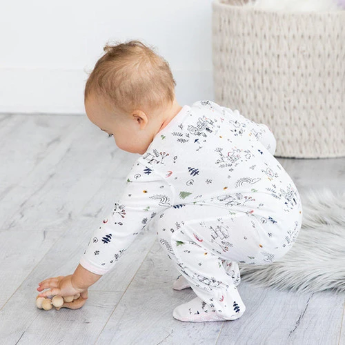 Magnetic Me A Friend In Me Organic Cotton Magnetic Footie 2 Magnetic Me A Friend In Me Organic Cotton Magnetic Footie - Image 2