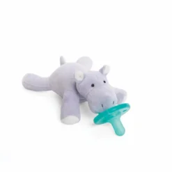 Wubbanub Baby Hippo Pacifier -Children's Products baby hippo3 CMYK 69312.1558567178