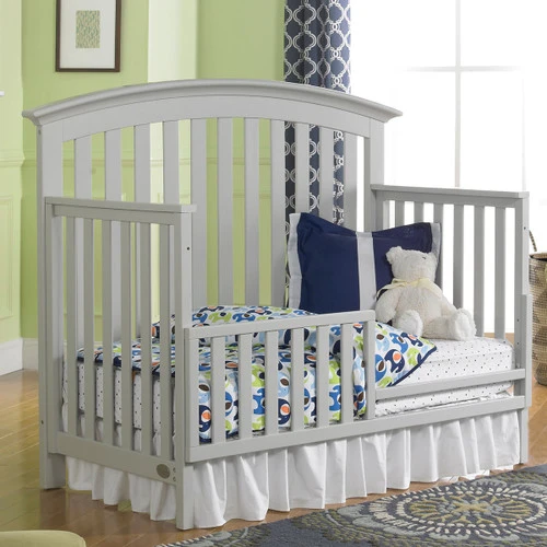 Ti Amo Baci Convertible Crib, Misty Grey 2 Ti Amo Baci Convertible Crib, Misty Grey - Image 2