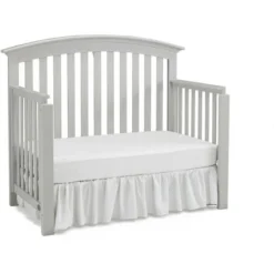 Ti Amo Baci Convertible Crib, Misty Grey 6 Ti Amo Baci Convertible Crib, Misty Grey -Children's Products baci toddler day 19752.1536619405