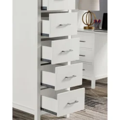 Furniture Of America Cassidy Twin Loft Bed, White -Children's Products cm bk970 3 14259.1662071743