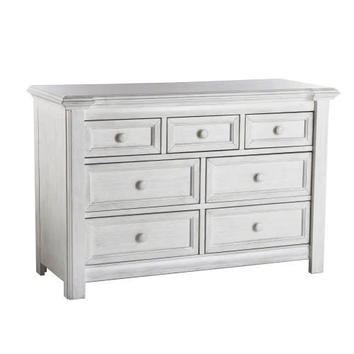 Pali Cristallo Double Dresser, Vintage White 1 Pali Cristallo Double Dresser, Vintage White