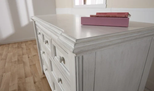 Pali Cristallo Double Dresser, Vintage White 2 Pali Cristallo Double Dresser, Vintage White - Image 2