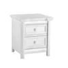 Pali Cristallo Nightstand, Vintage White