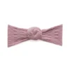 Baby Bling Waffle Bun Headband, Mauve