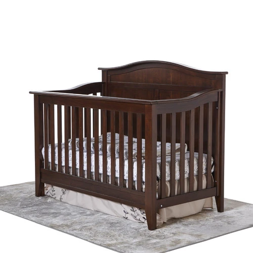 Pali Napoli Arch Top 3 Piece Nursery Set - Forever Crib + Double Dresser + Chest 2 Pali Napoli Arch Top 3 Piece Nursery Set - Forever Crib + Double Dresser + Chest - Image 2
