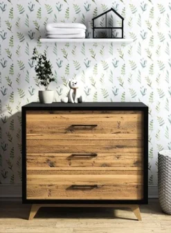 Romina Furniture Uptown Single Dresser 9 Romina Furniture Uptown Single Dresser -Children's Products uptown single 2 59791.1530387074
